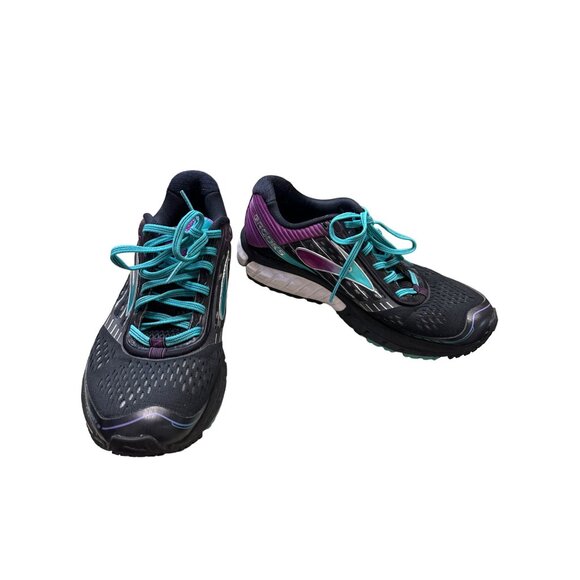 Brooks Ghost women’s black pink running shoes sneakers size 8 SKU 3824 - Picture 2 of 14